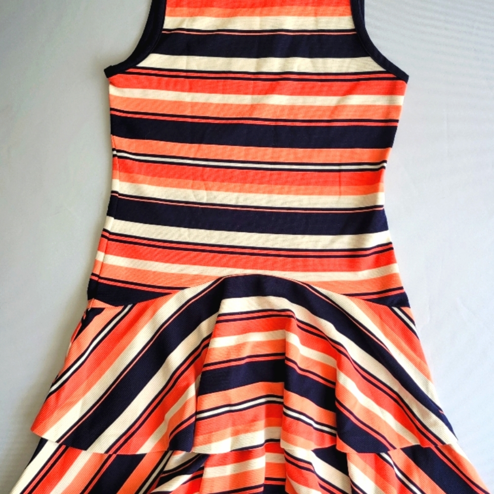 Michael Kors Petite Striped Dress (Small)